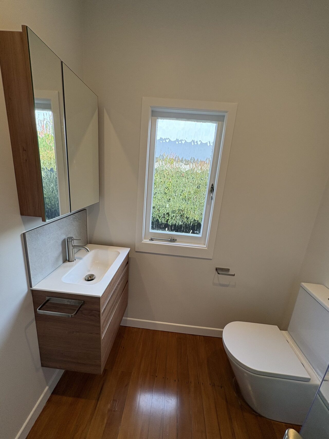 auckland villa bathroom tiled shower renovation
